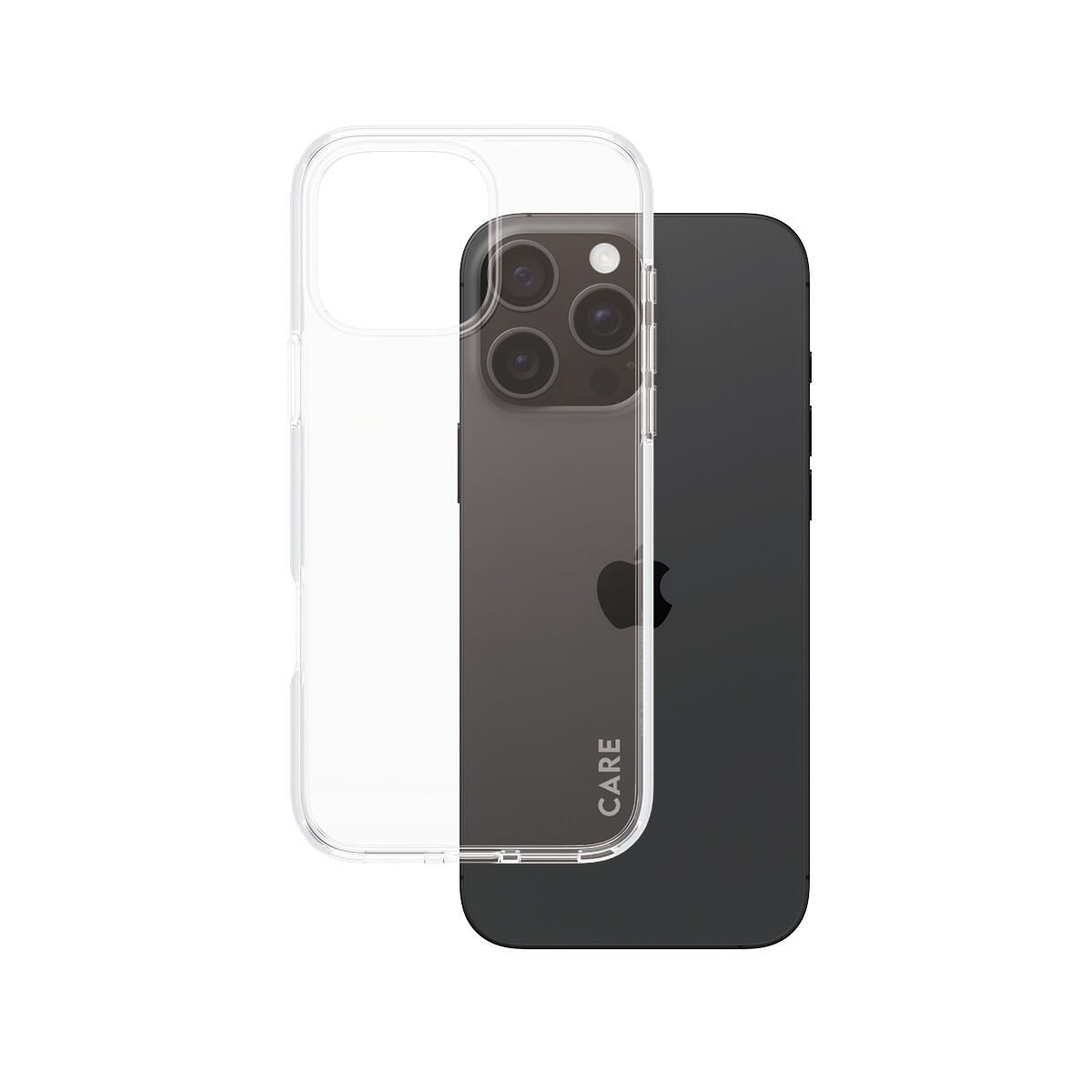 CARE by PanzerGlass® Flagship Case Transparent Urban Combat Clear Rahmen für iPhone 16 Pro Max CARE by PanzerGlass® Flagship Case Transparent Urban Combat Clear Rahmen für iPhone 16 Pro Max